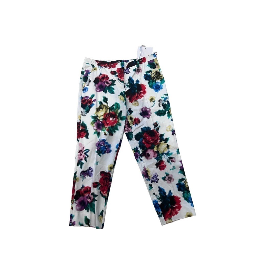 NWT Love Mochino Digital Pixel print pants